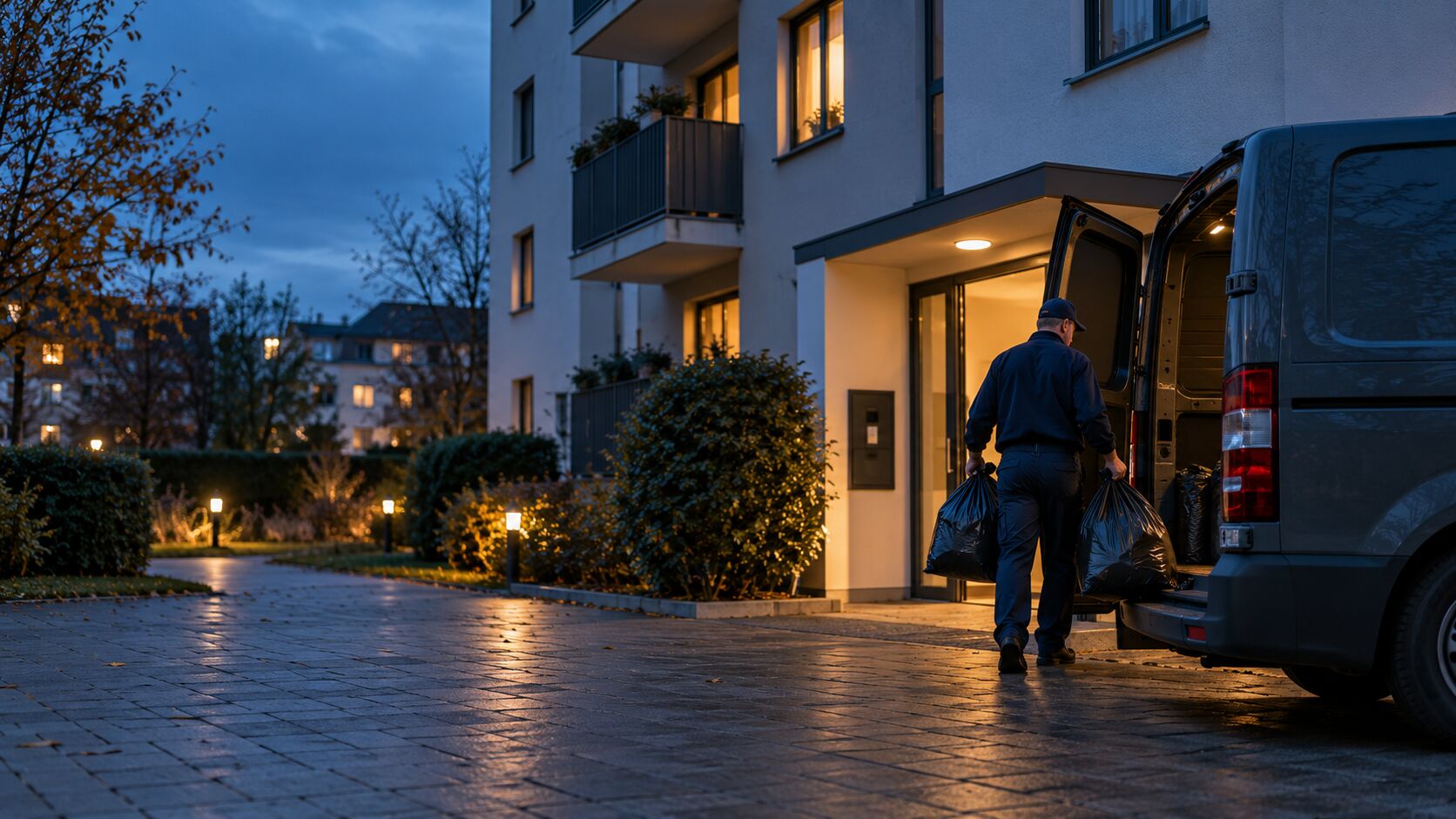 Messie-Wohnung in Braunschweig vor der diskreten Räumung